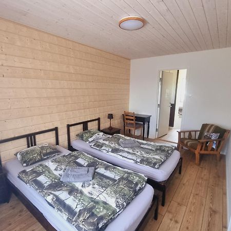 Elch Zimmer Wilderness Life Arvidsjaur Buitenkant foto